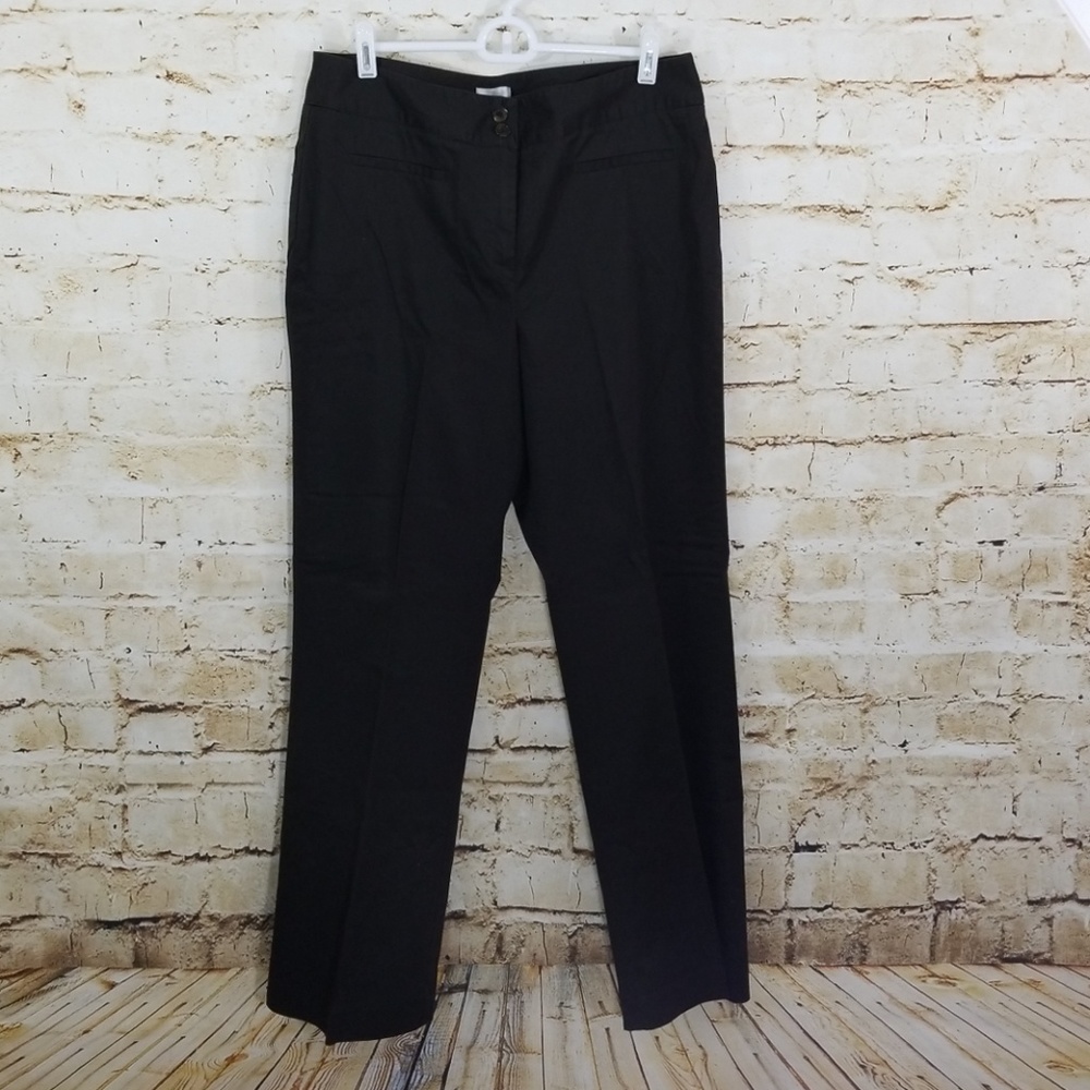 Chico's Women's Brown Straight Leg Pants Size 1.5